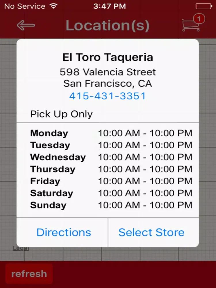 صور El Toro Taqueria SF iPad 