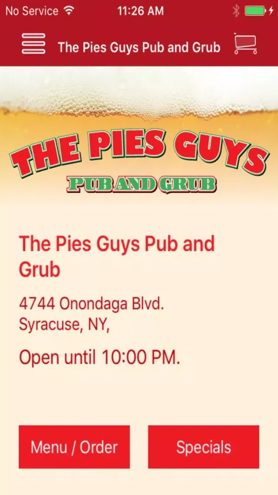 Screenshot di The Pies Guys Pub and Grub