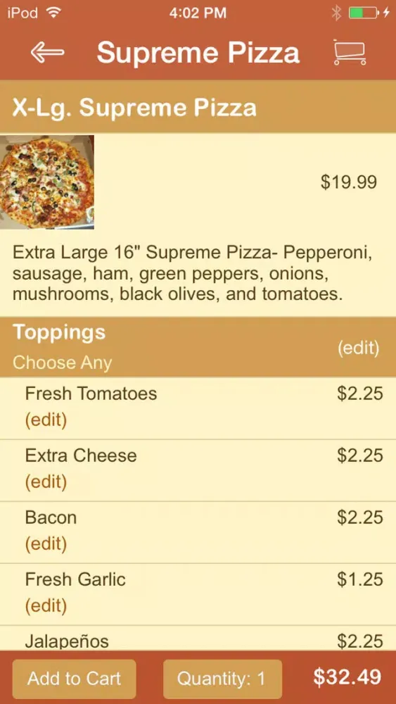 Captures d'écran de Glorious Pizza