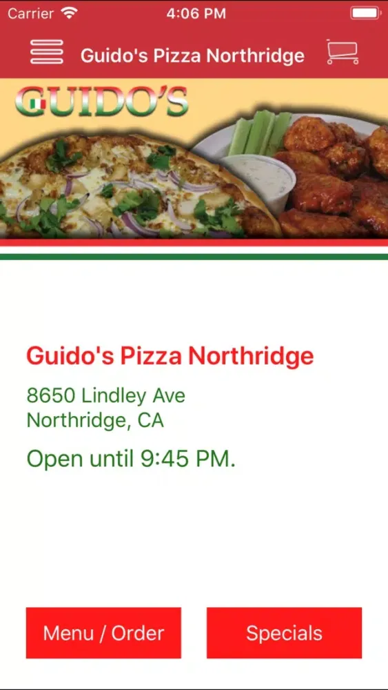 Capturas de pantalla de Guidos Pizza Northridge