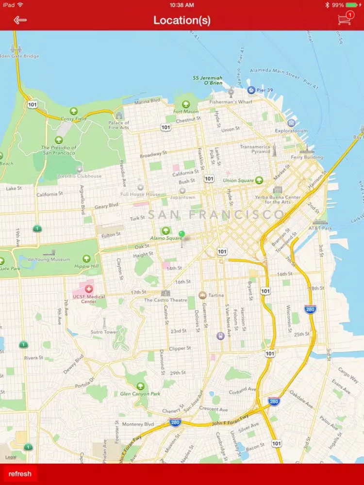 Volare Pizza iPad  Screenshots