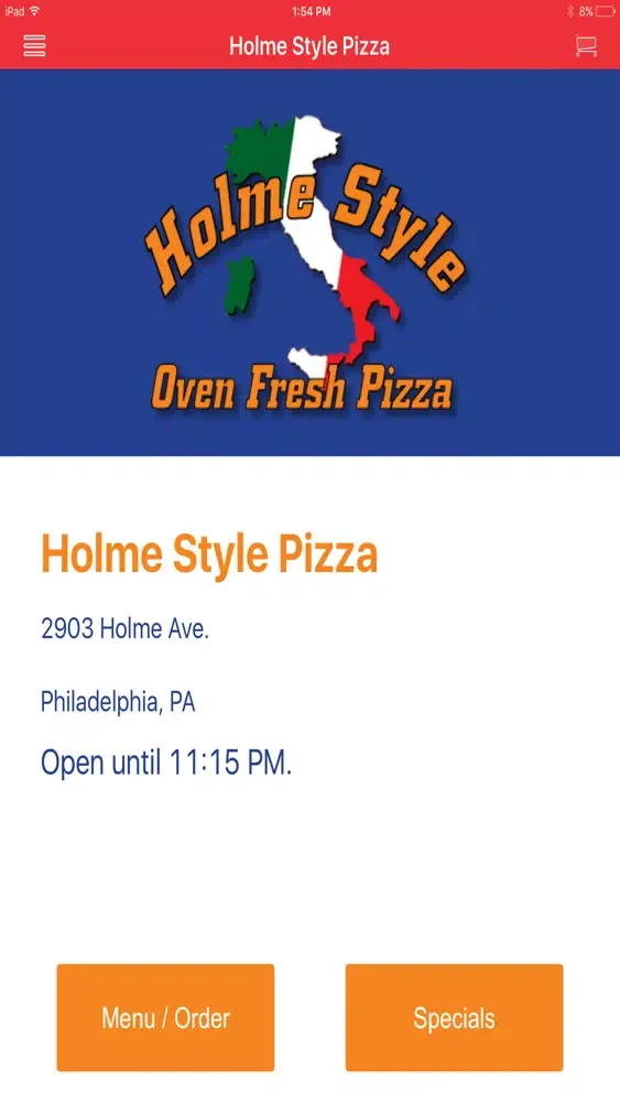 Holme Style Pizza 스크린샷