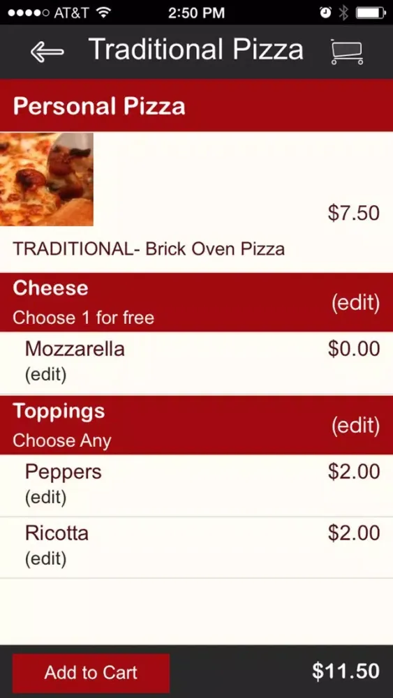 Captures d'écran de IL Forno Pizza Cafe