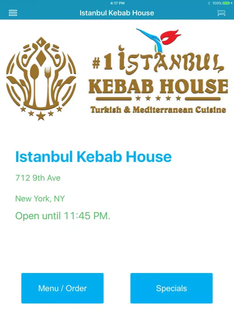 Capturas de pantalla de Istanbul Kebab House iPad 