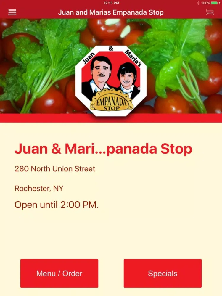 تصاویر Juan & Maria's Empanada Stop iPad 
