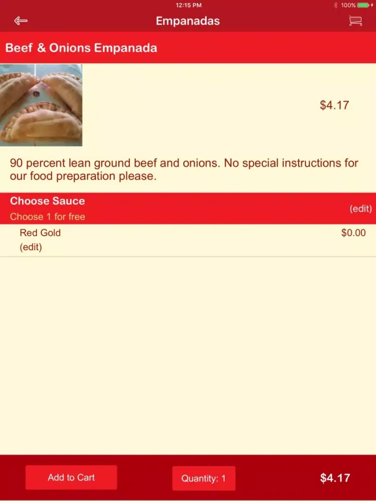 تصاویر Juan & Maria's Empanada Stop iPad 