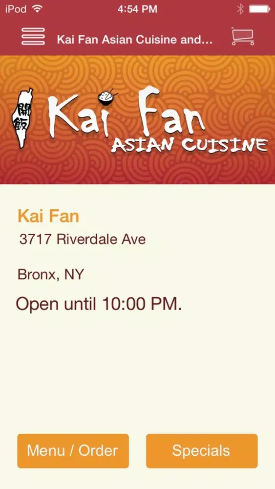 Screenshot di Kai Fan Asian Cuisine & Sushi Bar