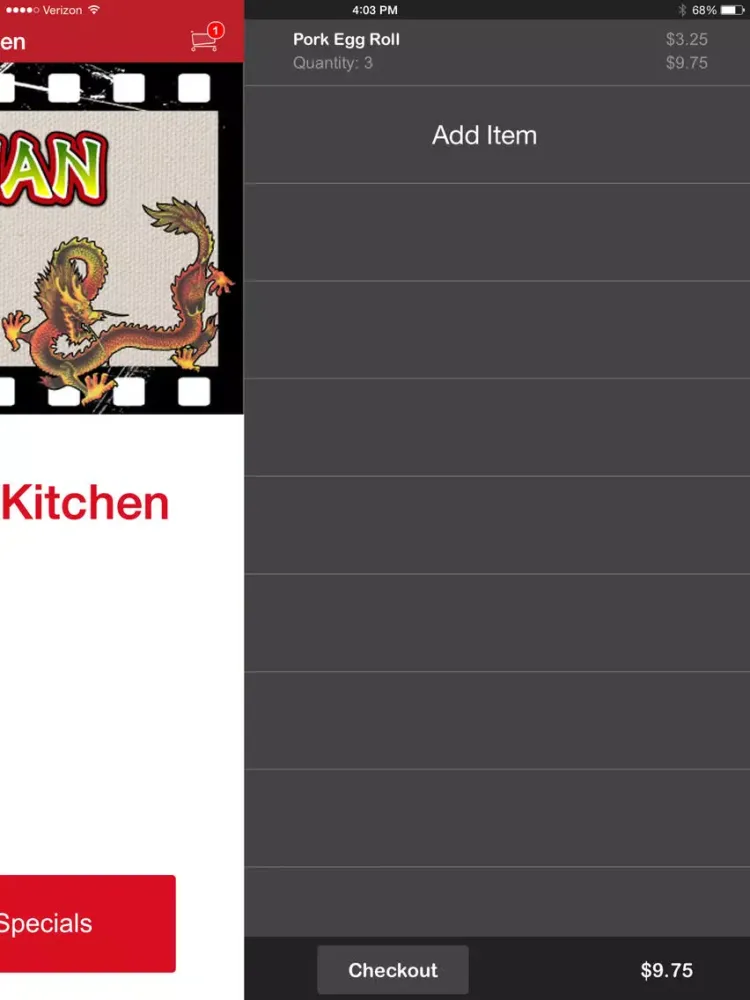 Screenshot di Jackie Chan Chinese iPad 