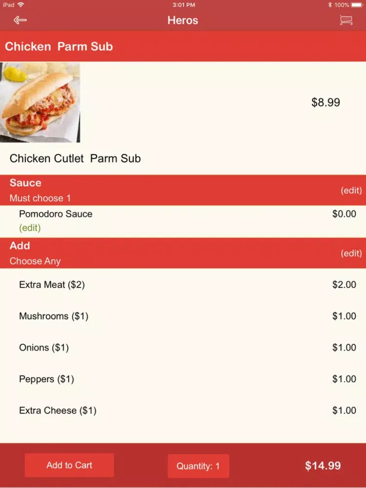 Скриншоты Mama's Brick Oven Pizzeria iPad 