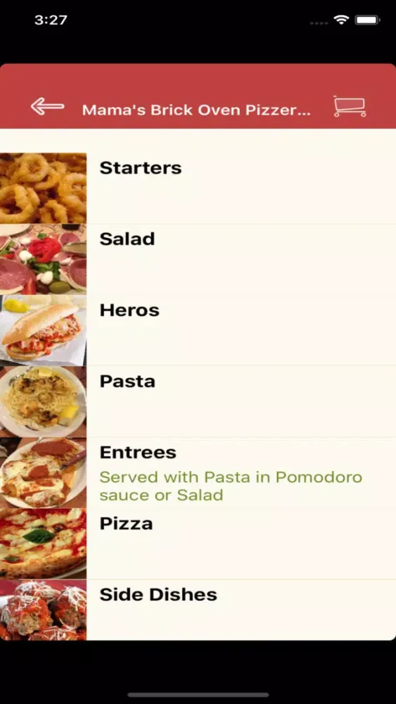 Скриншоты Mama's Brick Oven Pizzeria