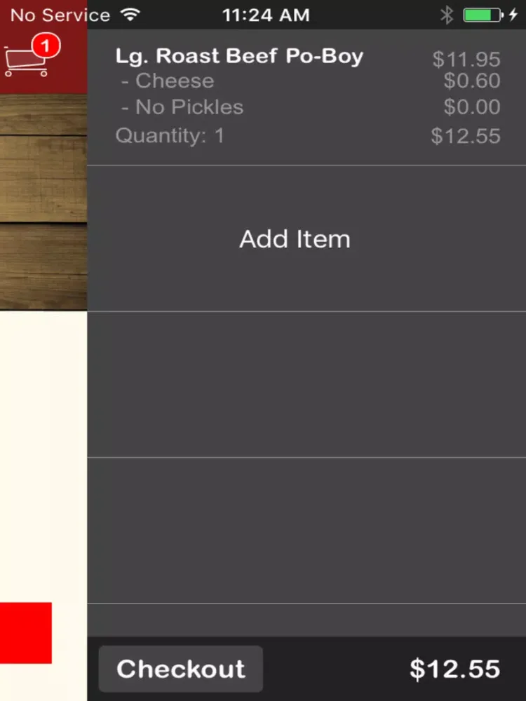 Tangkapan skrin CC's Cajun Seafood iPad 