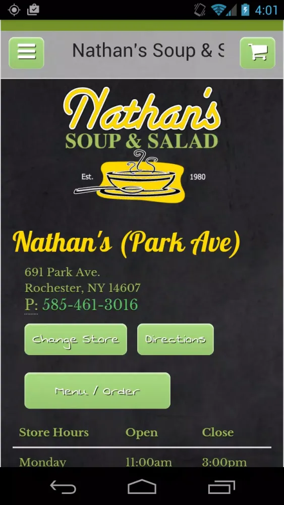 Nathan's Soup & Salad Screenshots
