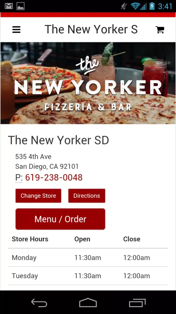 The New Yorker SD Screenshots