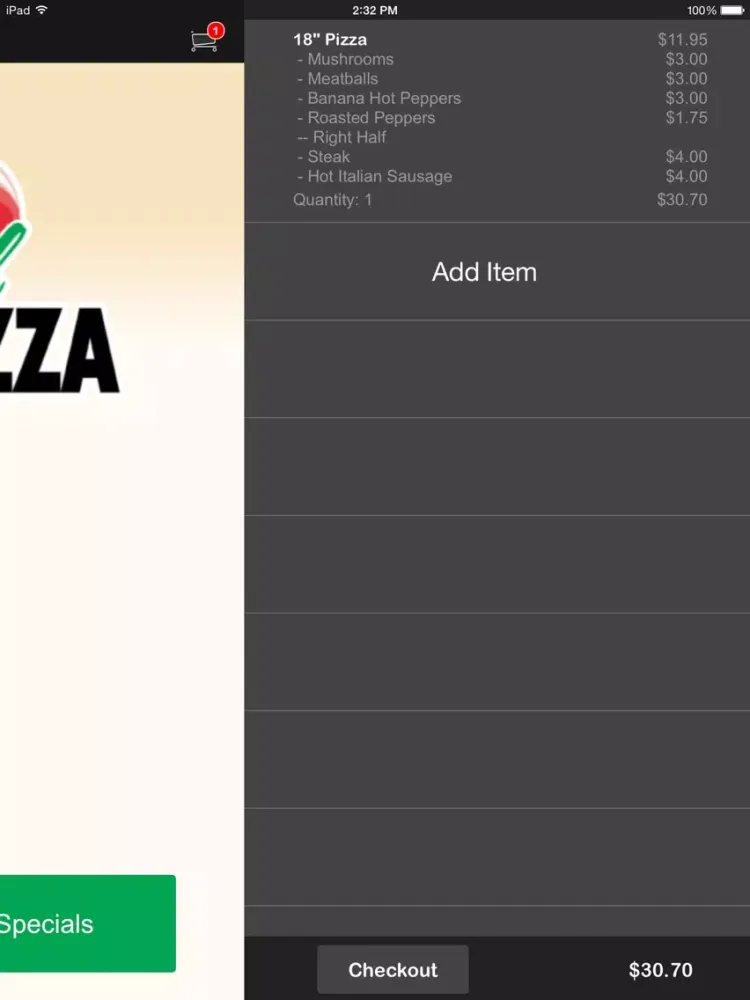 Original Apple Pizza iPad  Screenshots