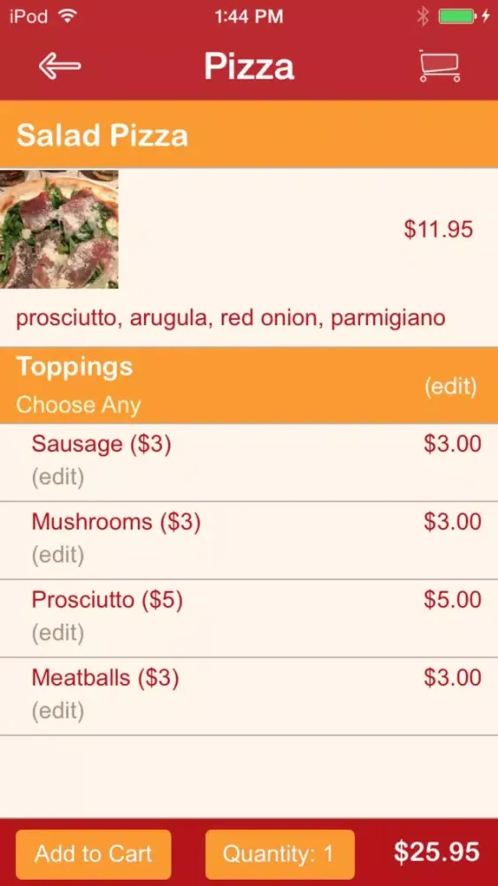 Zrzuty ekranu Osteria Nino
