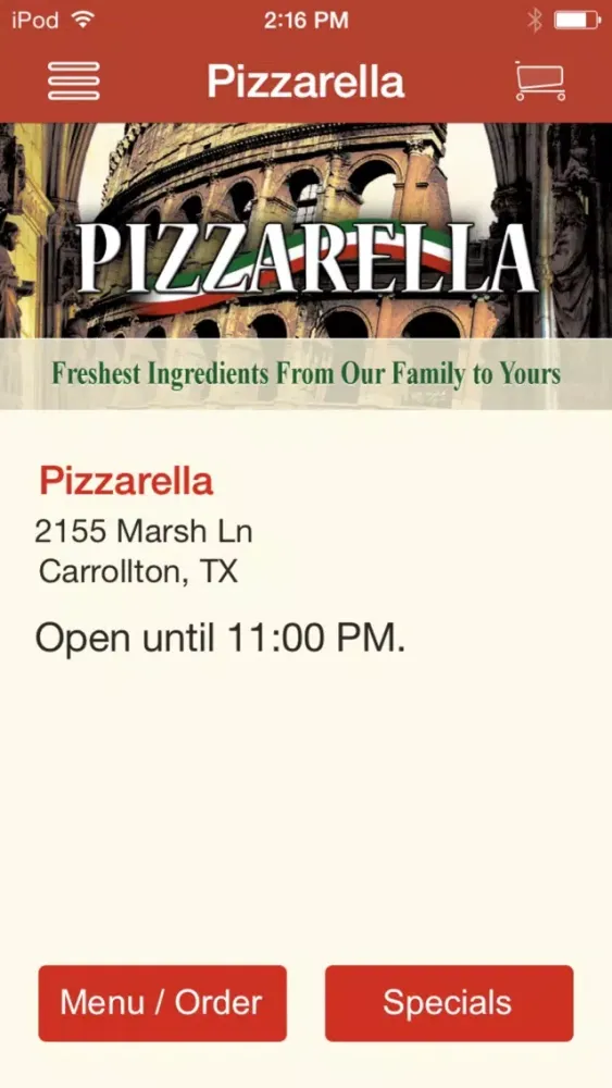 Pizzarella应用截图
