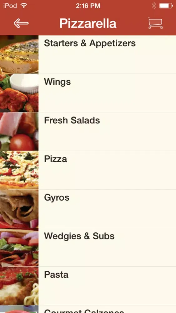 Pizzarella应用截图