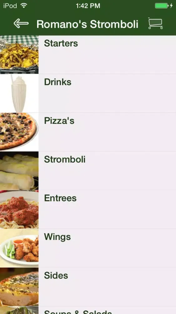 Capturas de pantalla de Romanos Stromboli