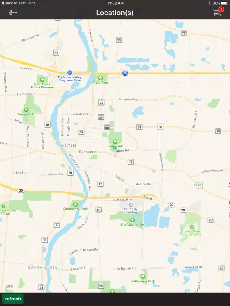 Taylor Street Pizza Warehouse iPad  Screenshots