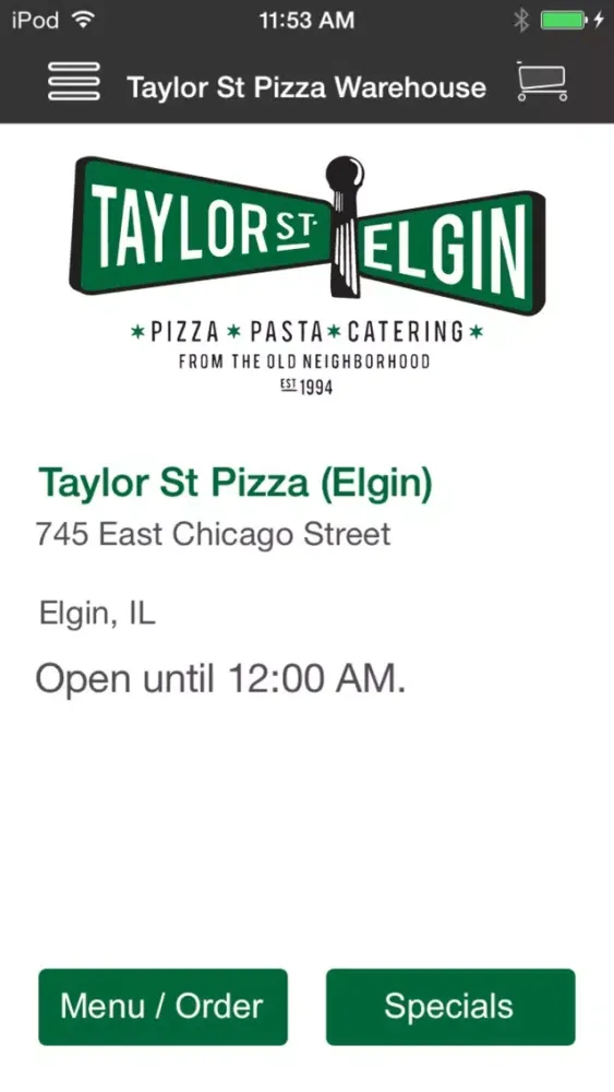 Taylor Street Pizza Warehouse Screenshots