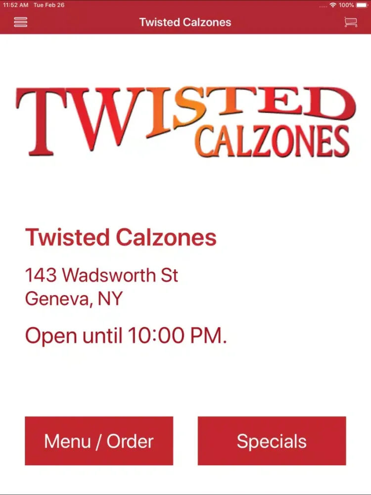 Captures d'écran de Twisted Calzones iPad 