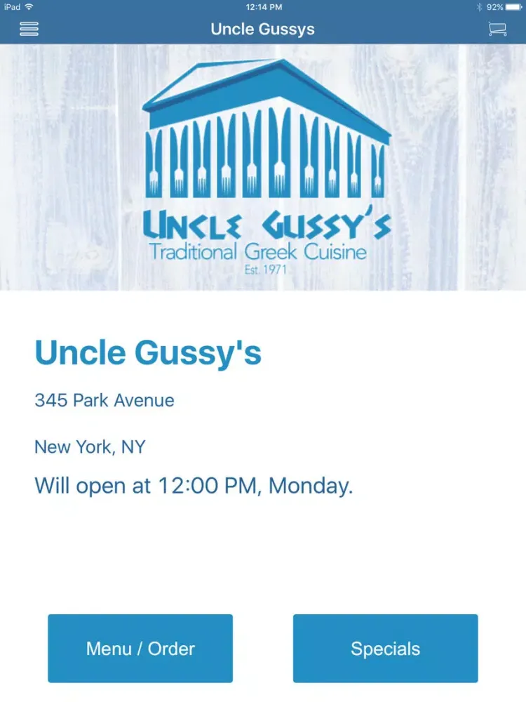 Uncle Gussy's iPad  Screenshots