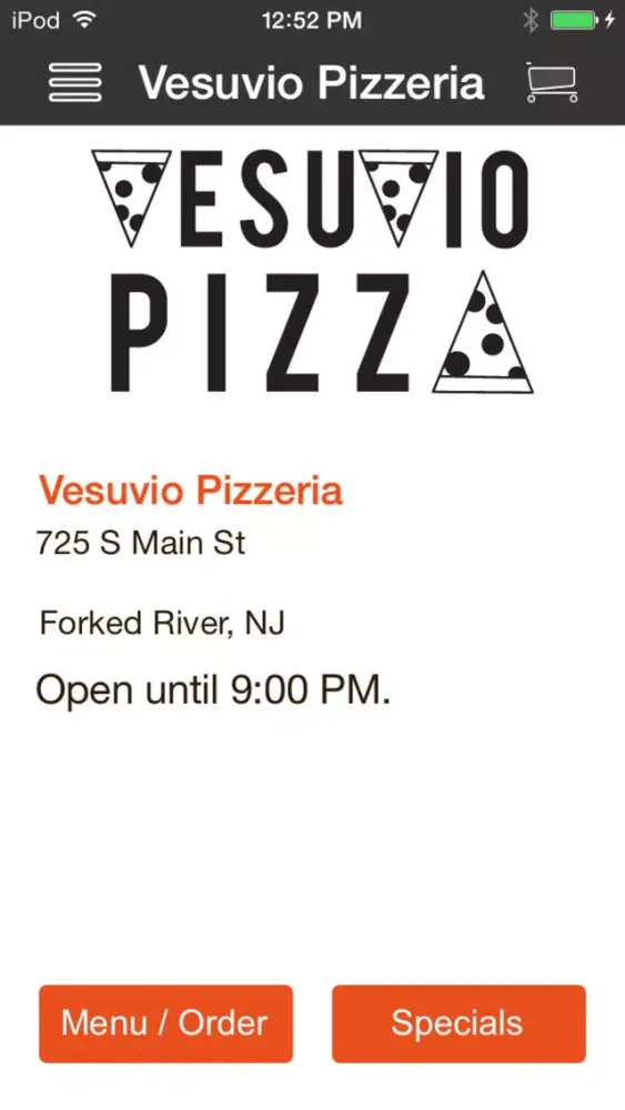 Vesuvio Pizzeria স্ক্রিনশট