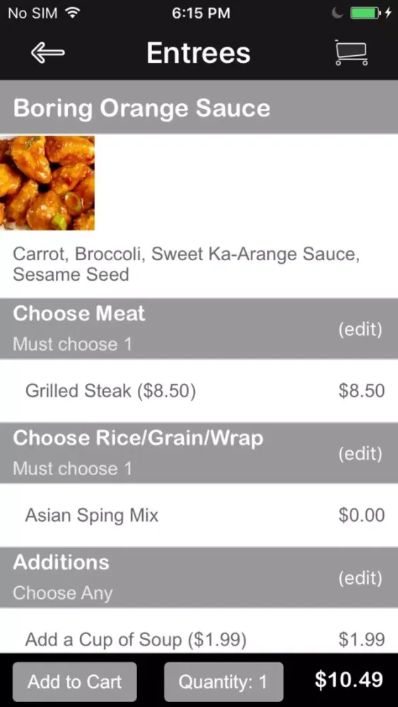 Screenshot di Wok & Mortar