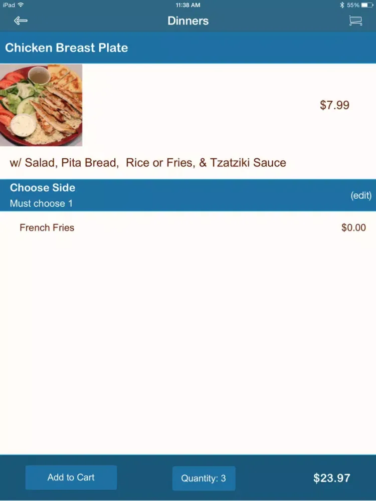 تصاویر Zeus Gyro of Chicago iPad 