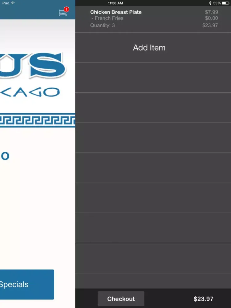 تصاویر Zeus Gyro of Chicago iPad 