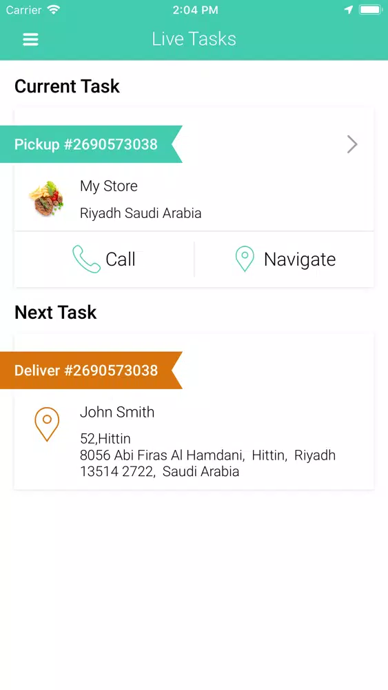 Tangkapan layar 4orderStation Driver