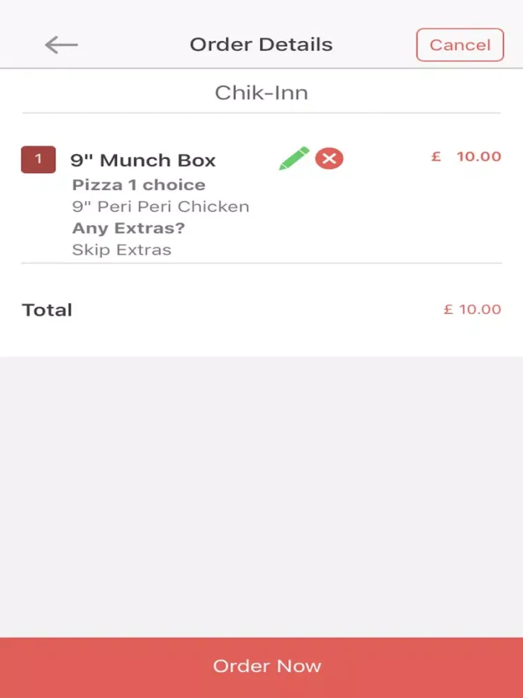 OrderTheFood Delivery App iPad  Screenshots