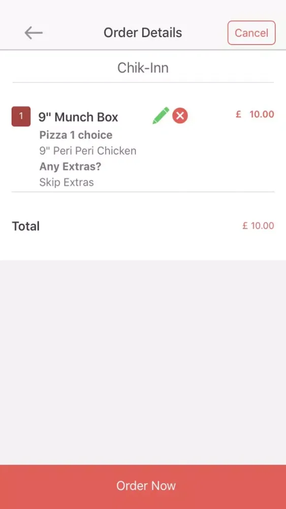 OrderTheFood Delivery App Screenshots