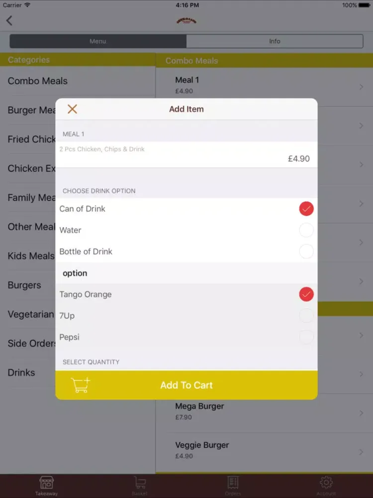 Chick-O-Land - Salisbury iPad  स्क्रीनशॉट