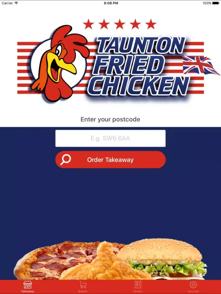Taunton Fried Chicken iPad  স্ক্রিনশট