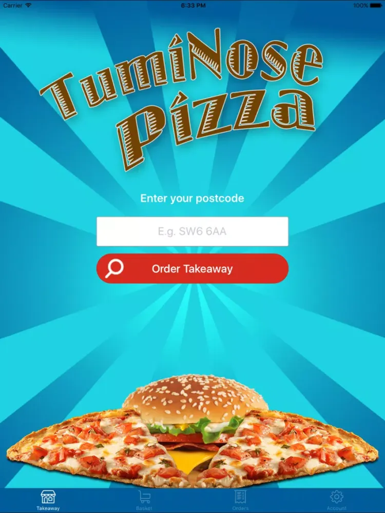 Capturas de tela do Tuminose Pizza Doncaster iPad 