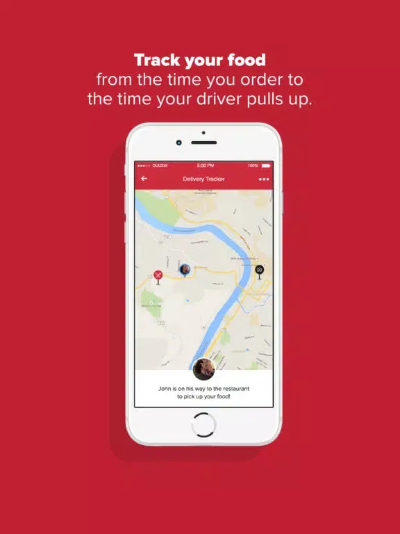 Ảnh chụp màn hình của OrderUp - Food Delivery iPad 