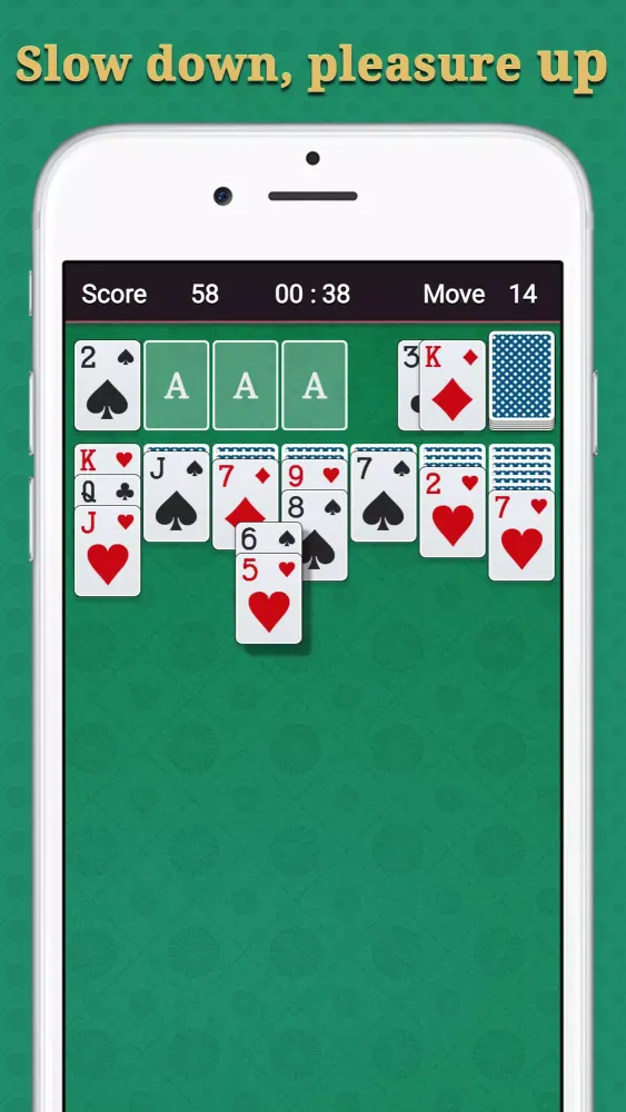 Tangkapan layar Solitaire