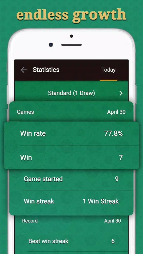 Tangkapan layar Solitaire