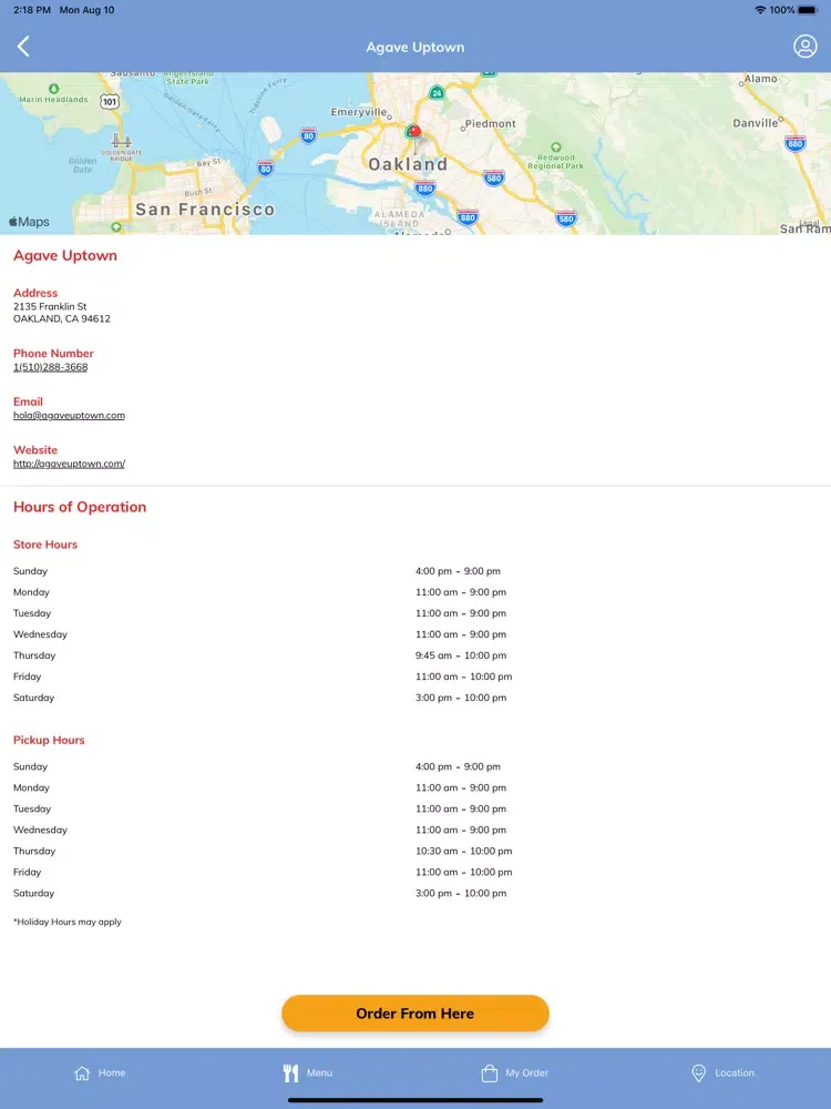 Agave Uptown iPad  স্ক্রিনশট