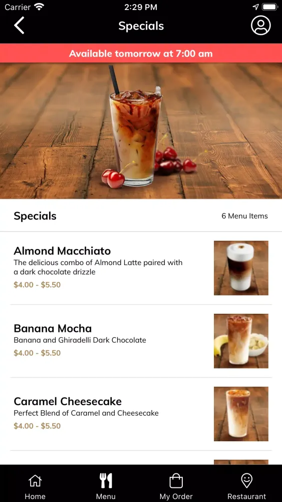 Beca House Coffee Screenshots