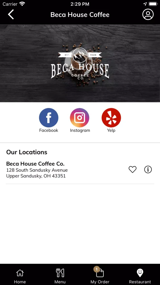 Beca House Coffee Screenshots