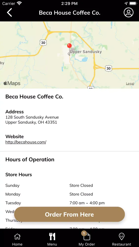 Beca House Coffee Screenshots