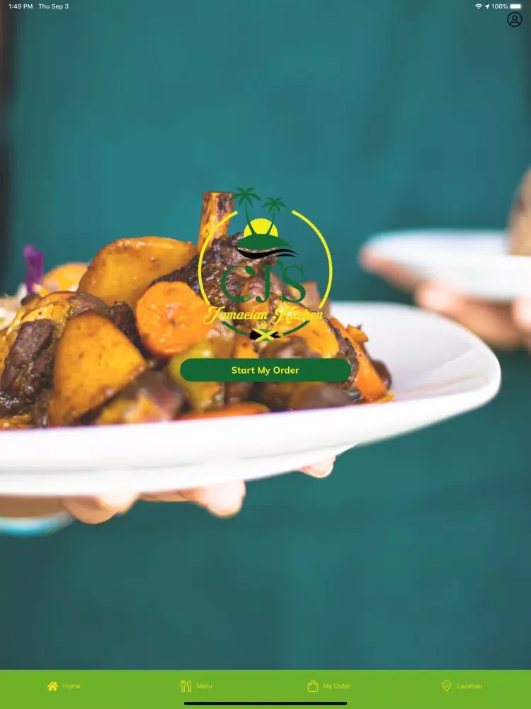 Capturas de tela do CJS Jamaican & Bbq Kitchen iPad 