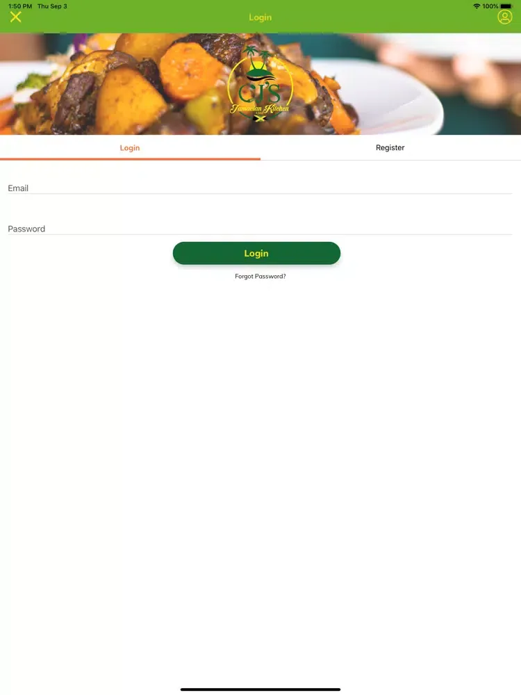 Capturas de tela do CJS Jamaican & Bbq Kitchen iPad 