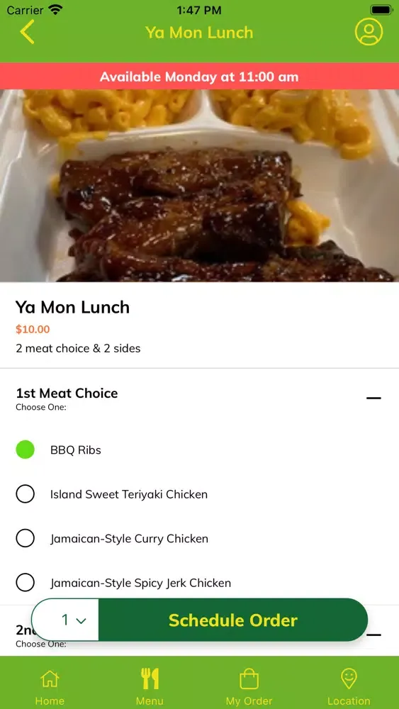 Capturas de tela do CJS Jamaican & Bbq Kitchen
