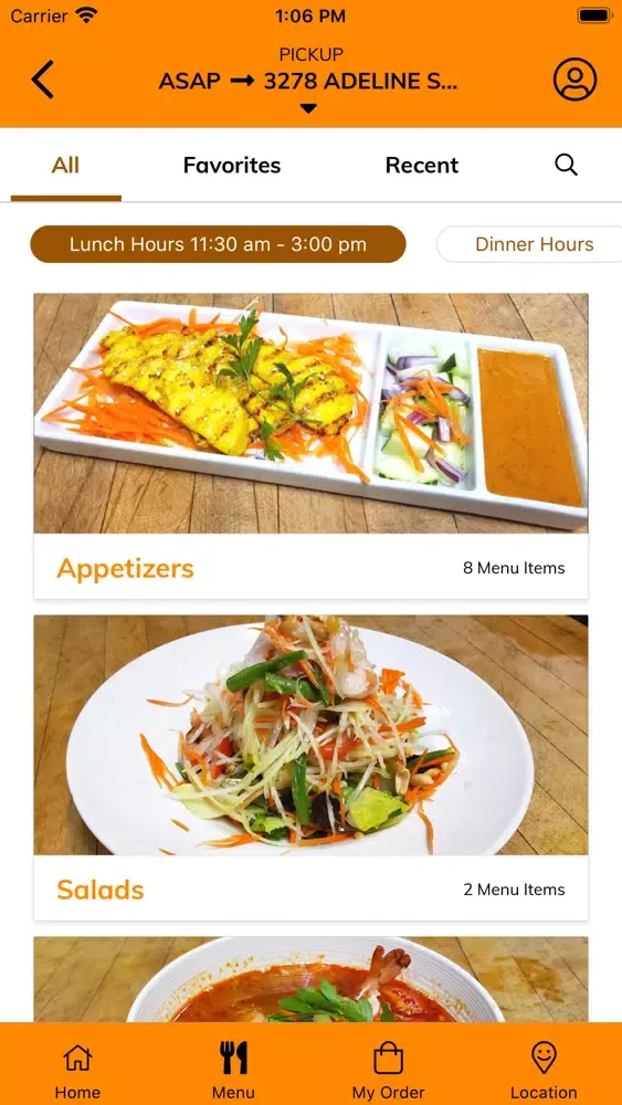 Capturas de pantalla de Giin Thai