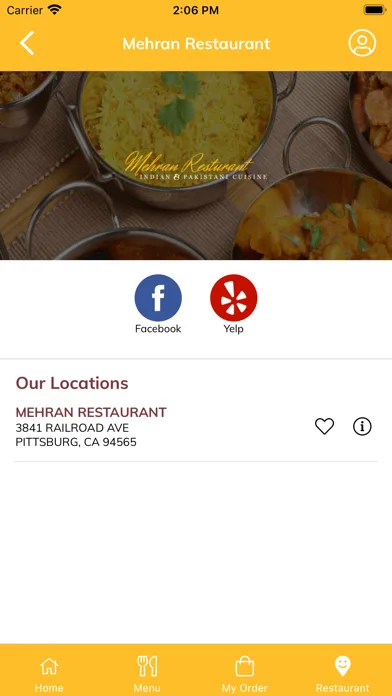 Capturas de pantalla de Mehran Restaurant