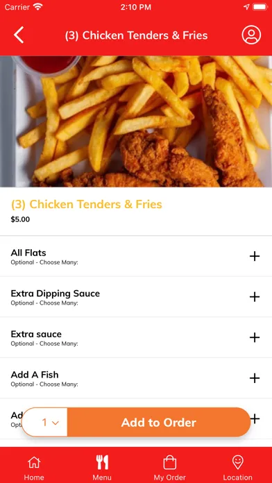 Tangkapan layar MrJayBee’s Wings N Things