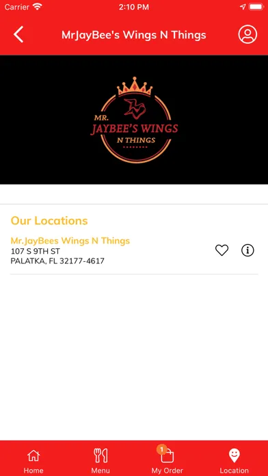 Tangkapan layar MrJayBee’s Wings N Things